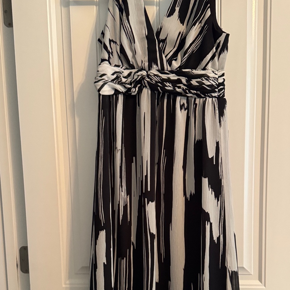 Chicos! Black and white Maxi Dress